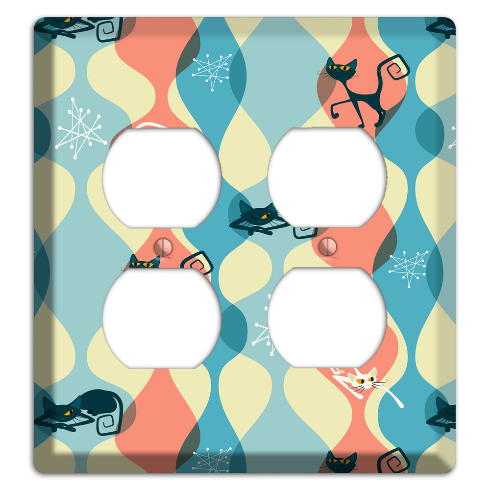Atomic Kitty 2 Duplex Wallplate