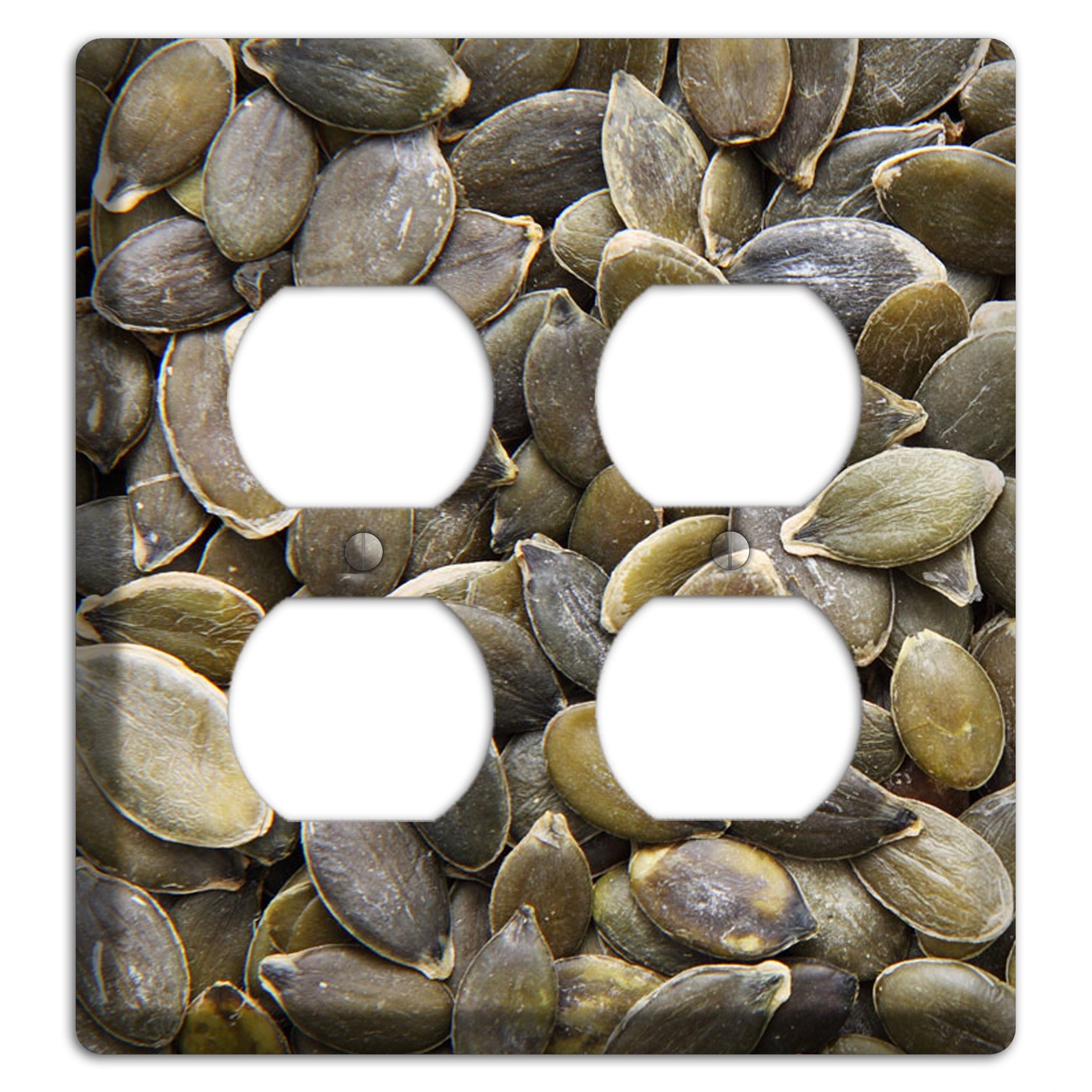 Sunflowers Seeds 2 Duplex Wallplate