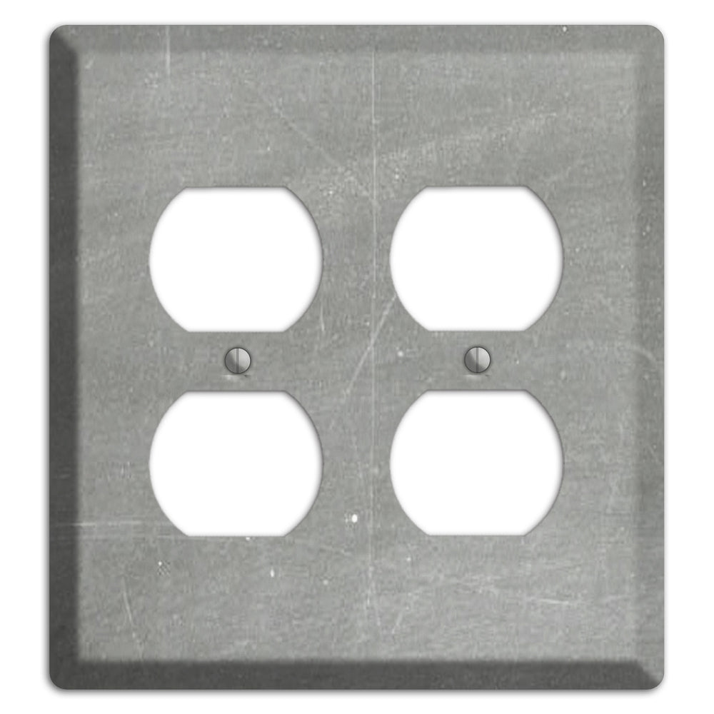 Chalk Light Green 2 Duplex Wallplate