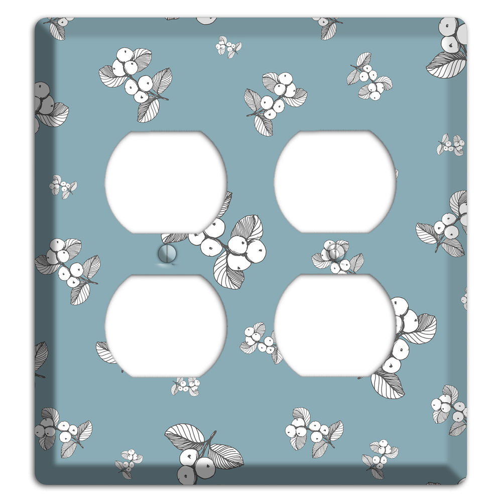 Wildlife Berry Bloom 2 Duplex Wallplate