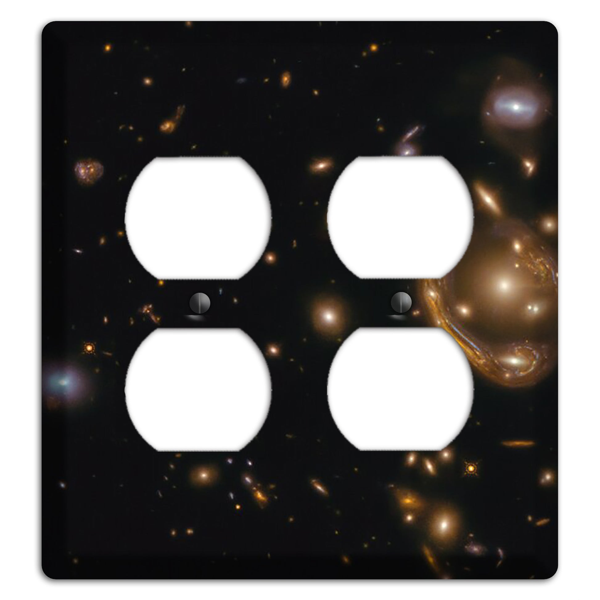 Rings of Relativity 2 Duplex Wallplate