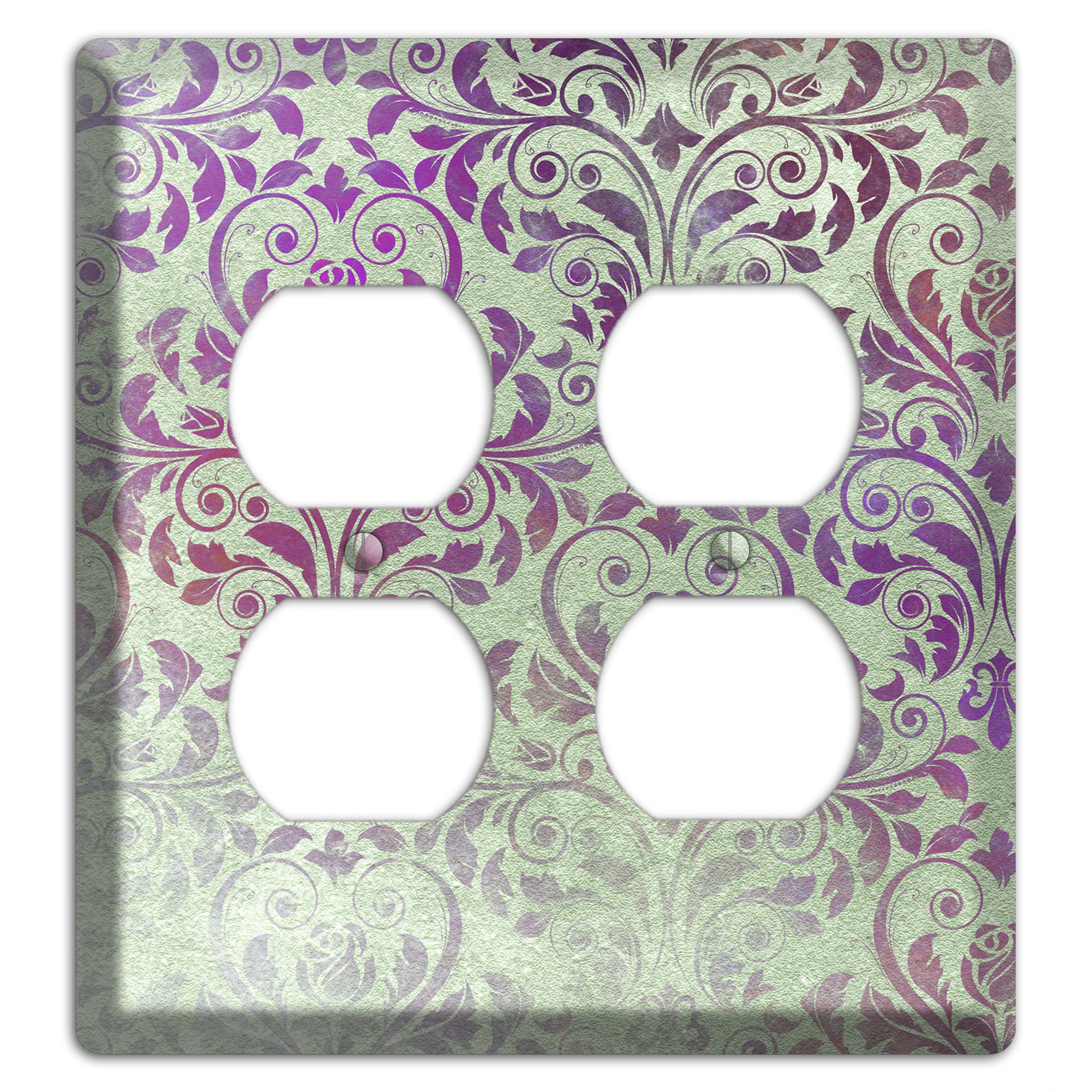 Venus Whimsical Damask 2 Duplex Wallplate
