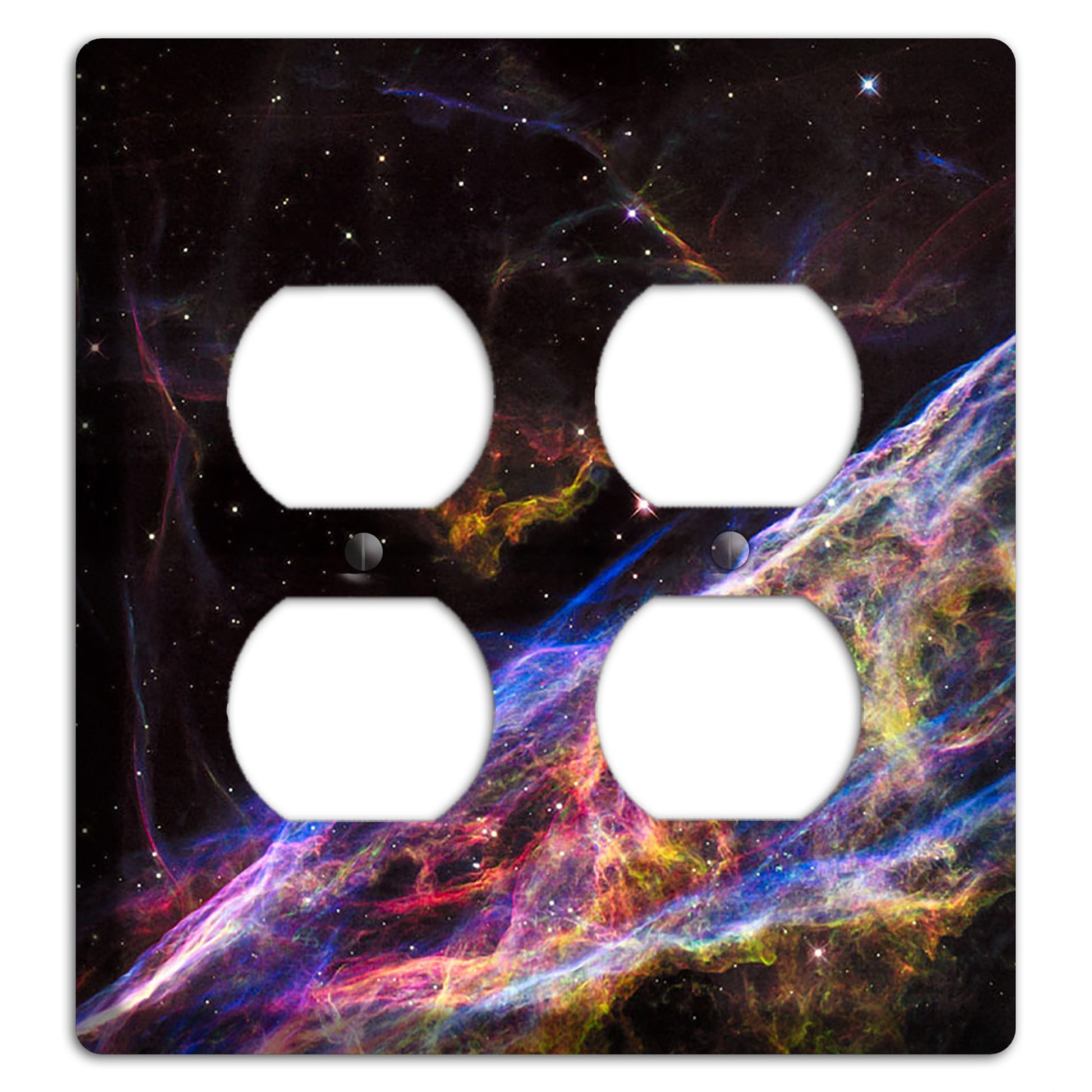 Veil Nebula 2 Duplex Wallplate