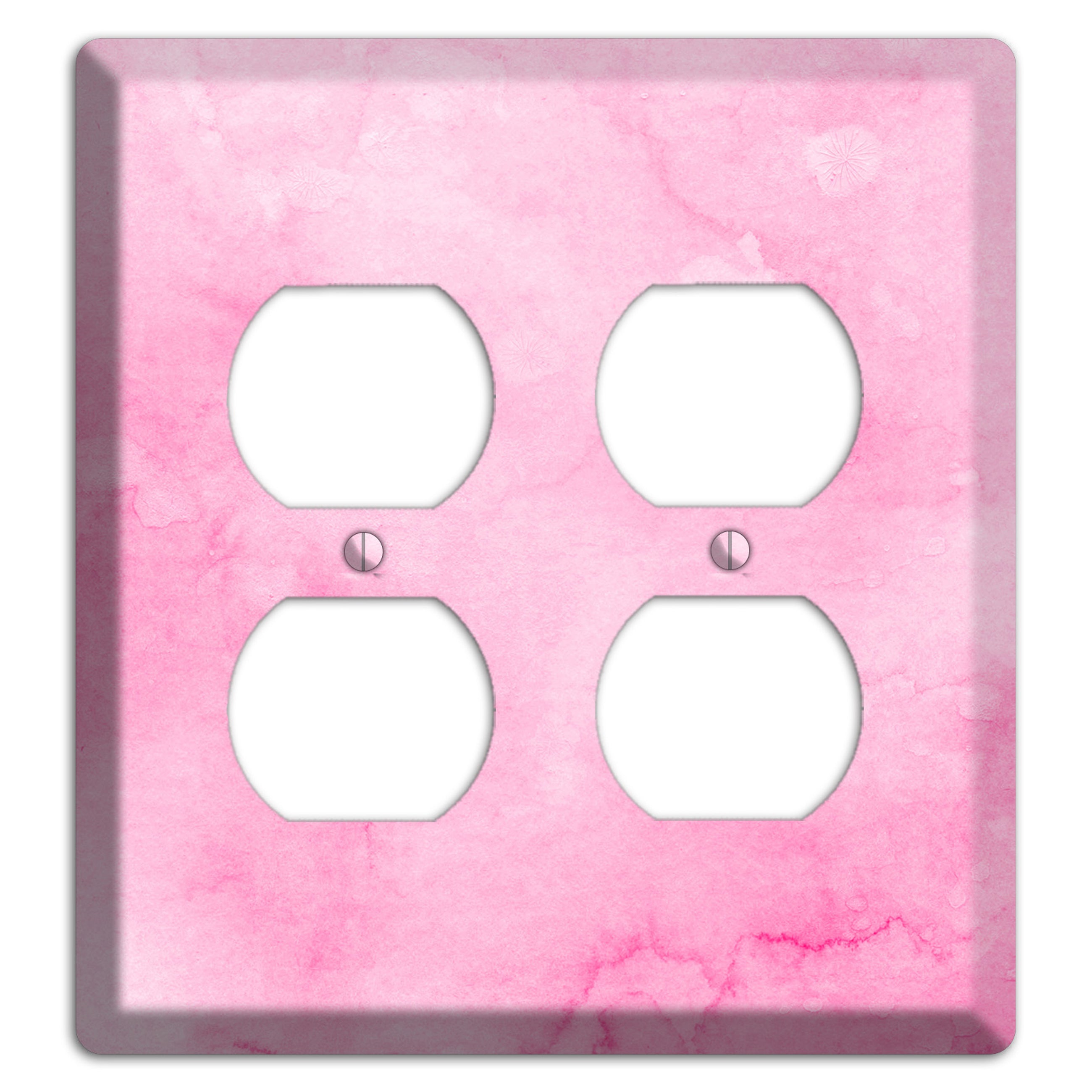 Cinderella Pink Texture 2 Duplex Wallplate