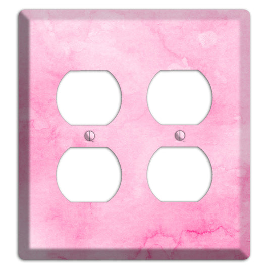 Cinderella Pink Texture 2 Duplex Wallplate