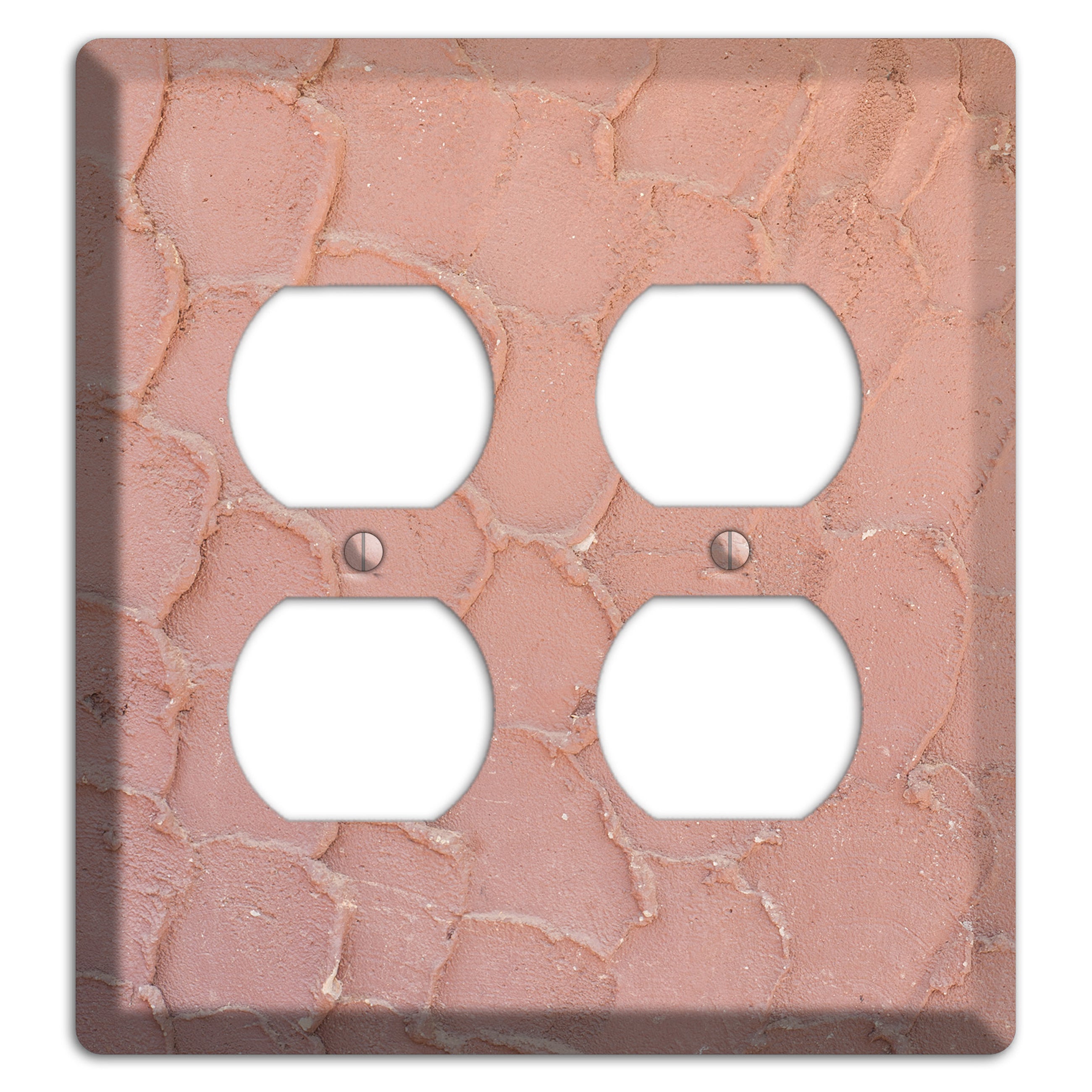 Plaster 4 2 Duplex Wallplate