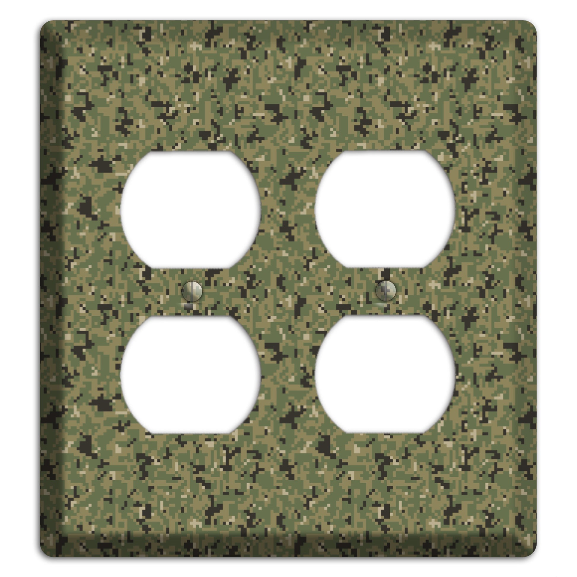 Tropinc Camo 2 Duplex Wallplate
