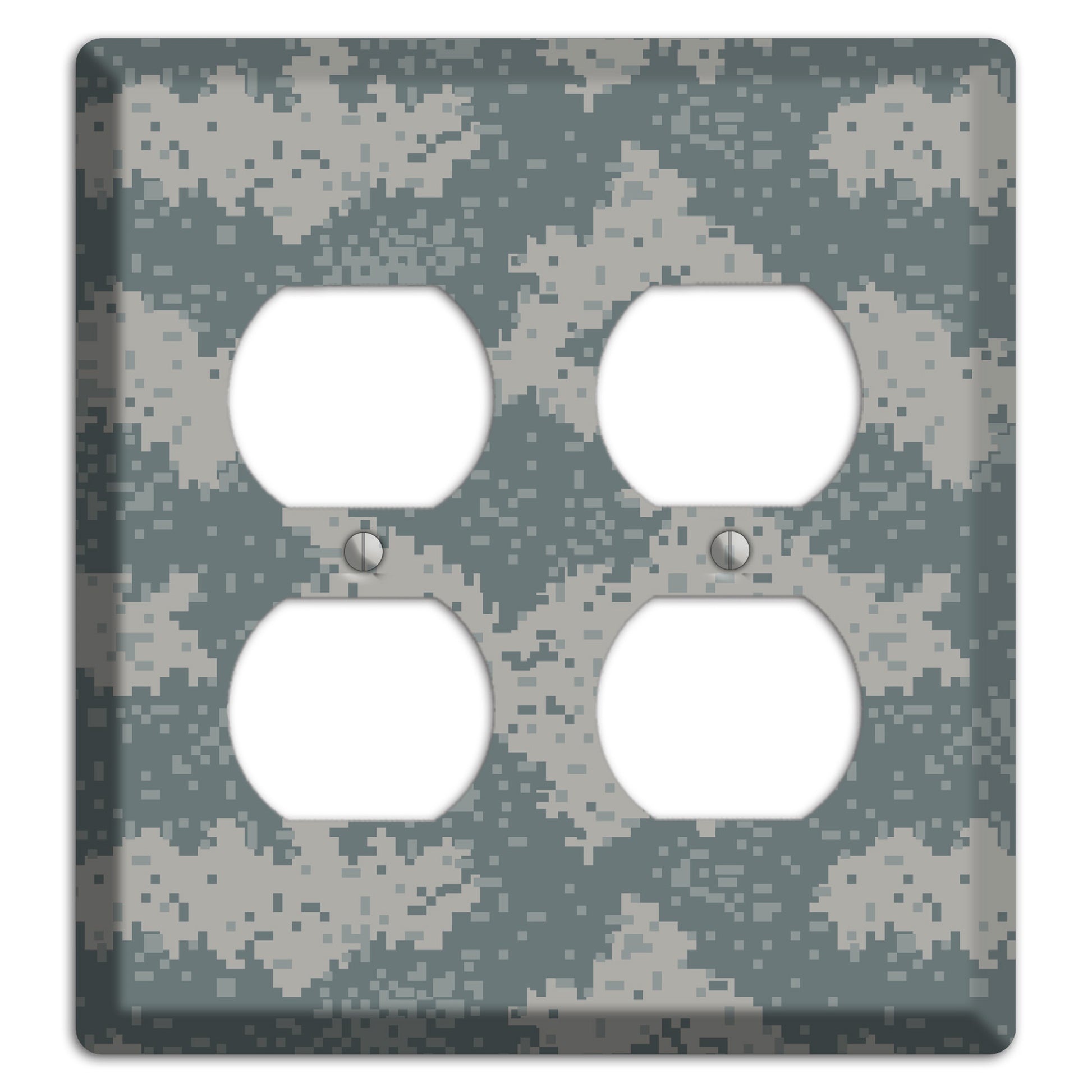 UCP 2004 Camo 2 Duplex Wallplate