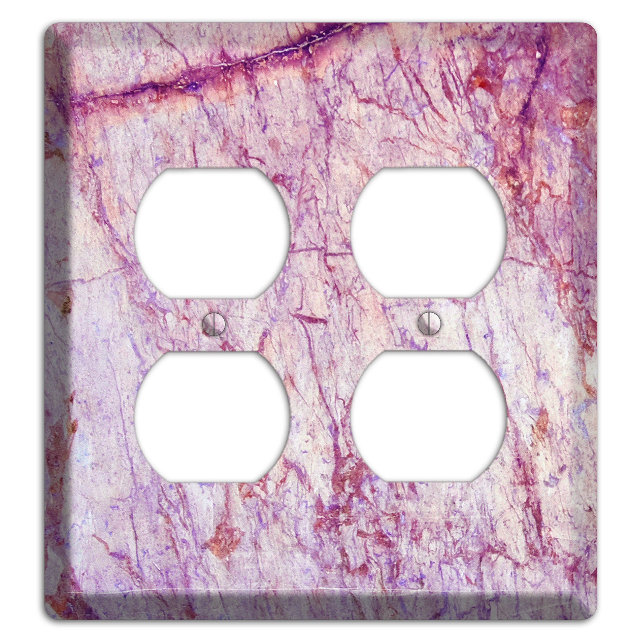 Maverick Marble 2 Duplex Wallplate