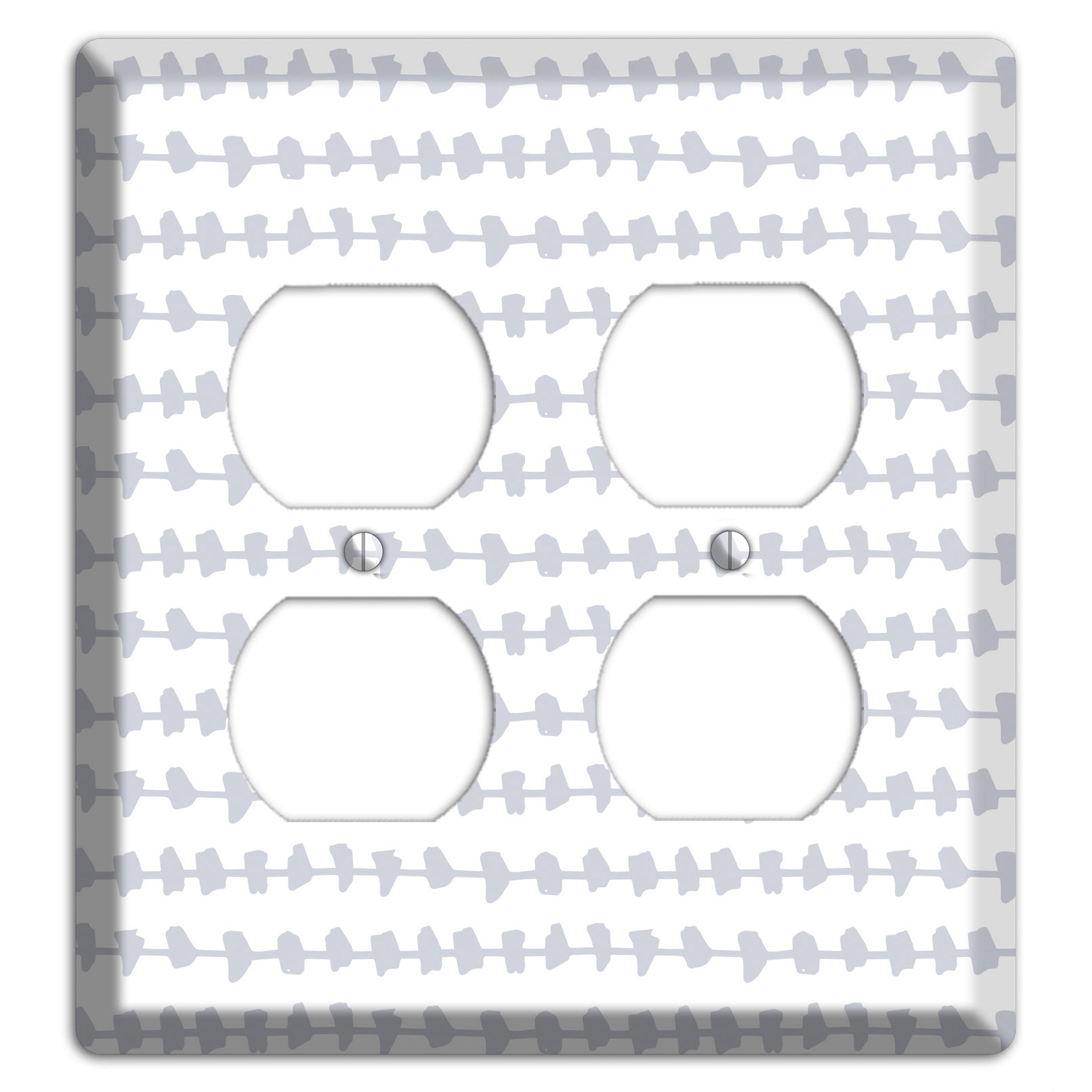 Abstract 17 2 Duplex Wallplate