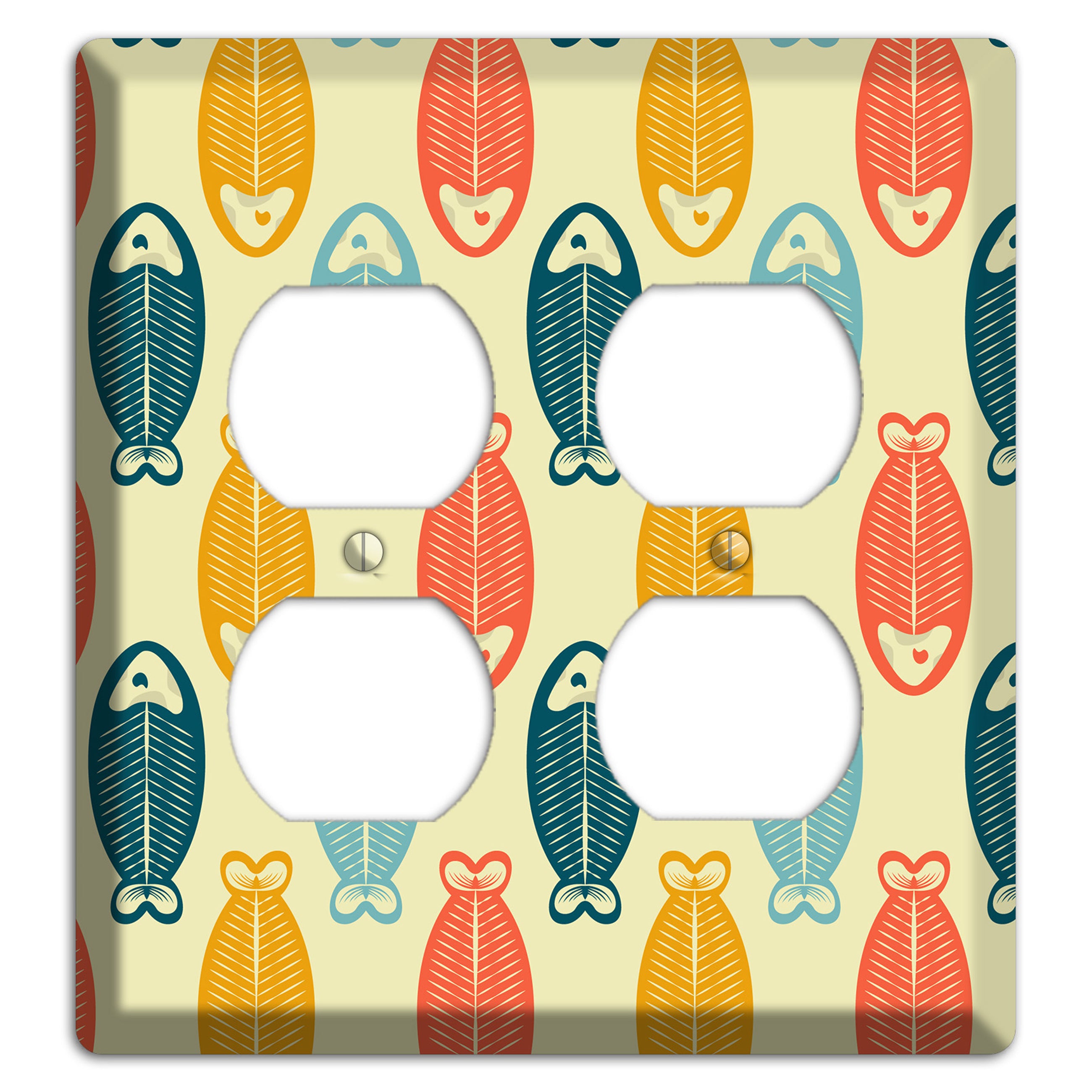 Fish 2 Duplex Wallplate