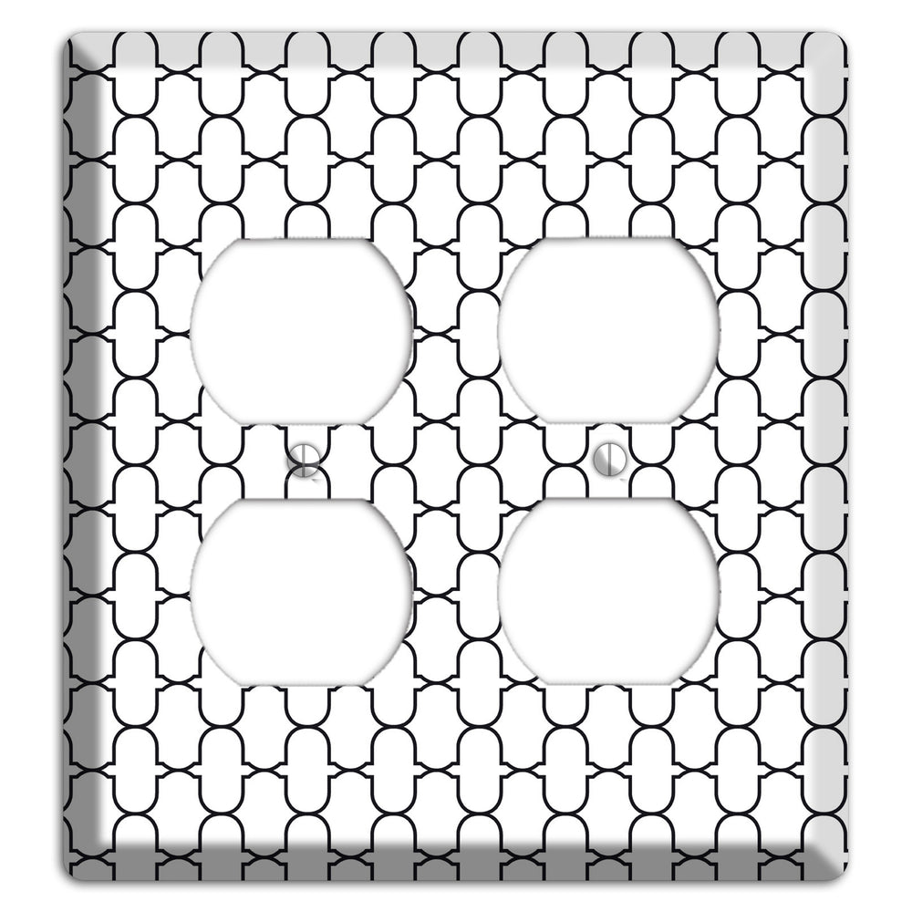 Moroccan 13 2 Duplex Wallplate