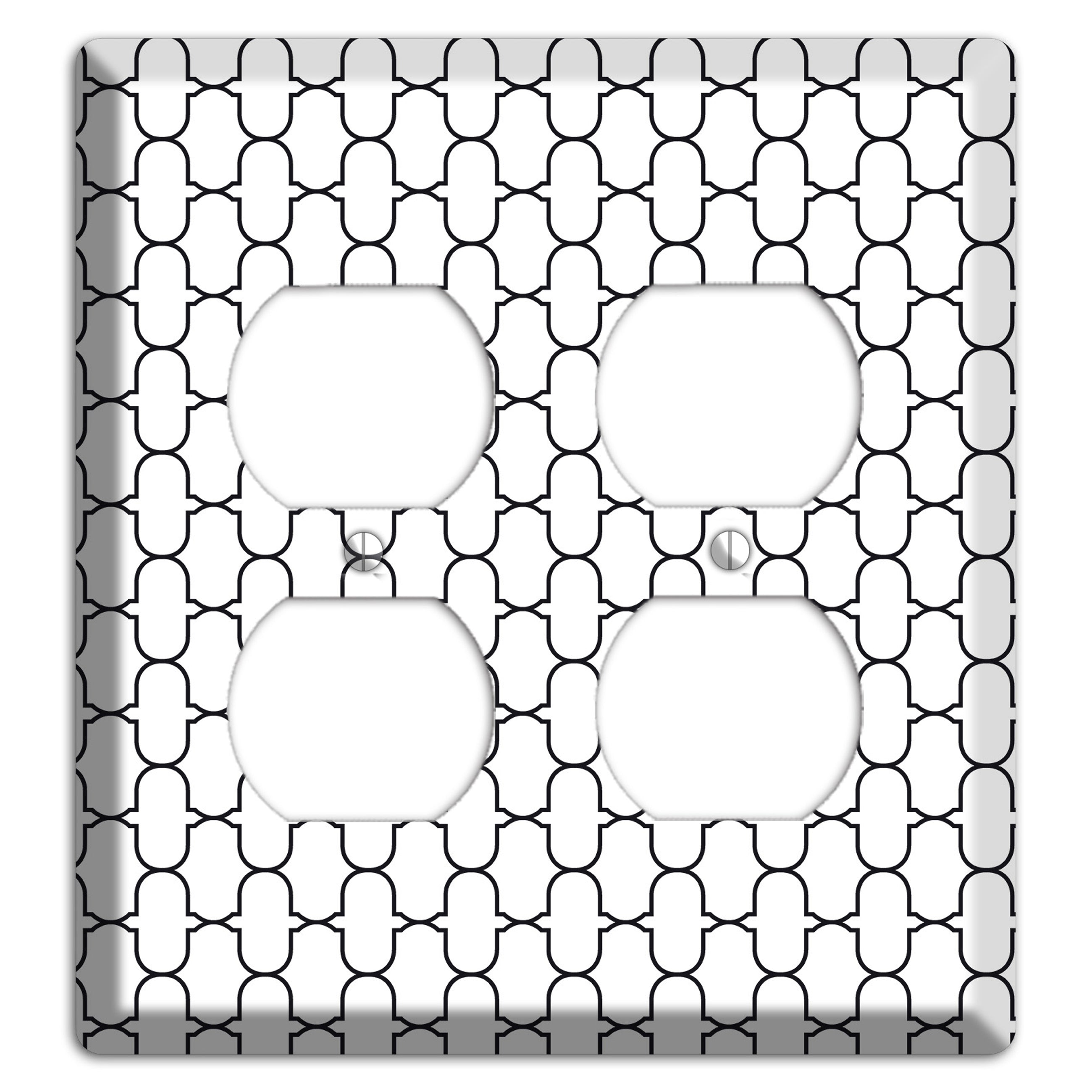 Moroccan 13 2 Duplex Wallplate