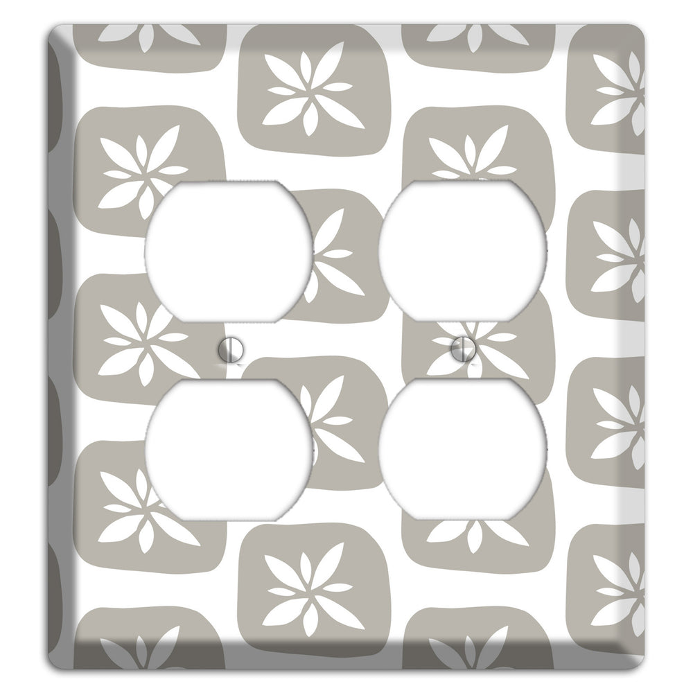 Simple Scandanavian Style GG 2 Duplex Wallplate