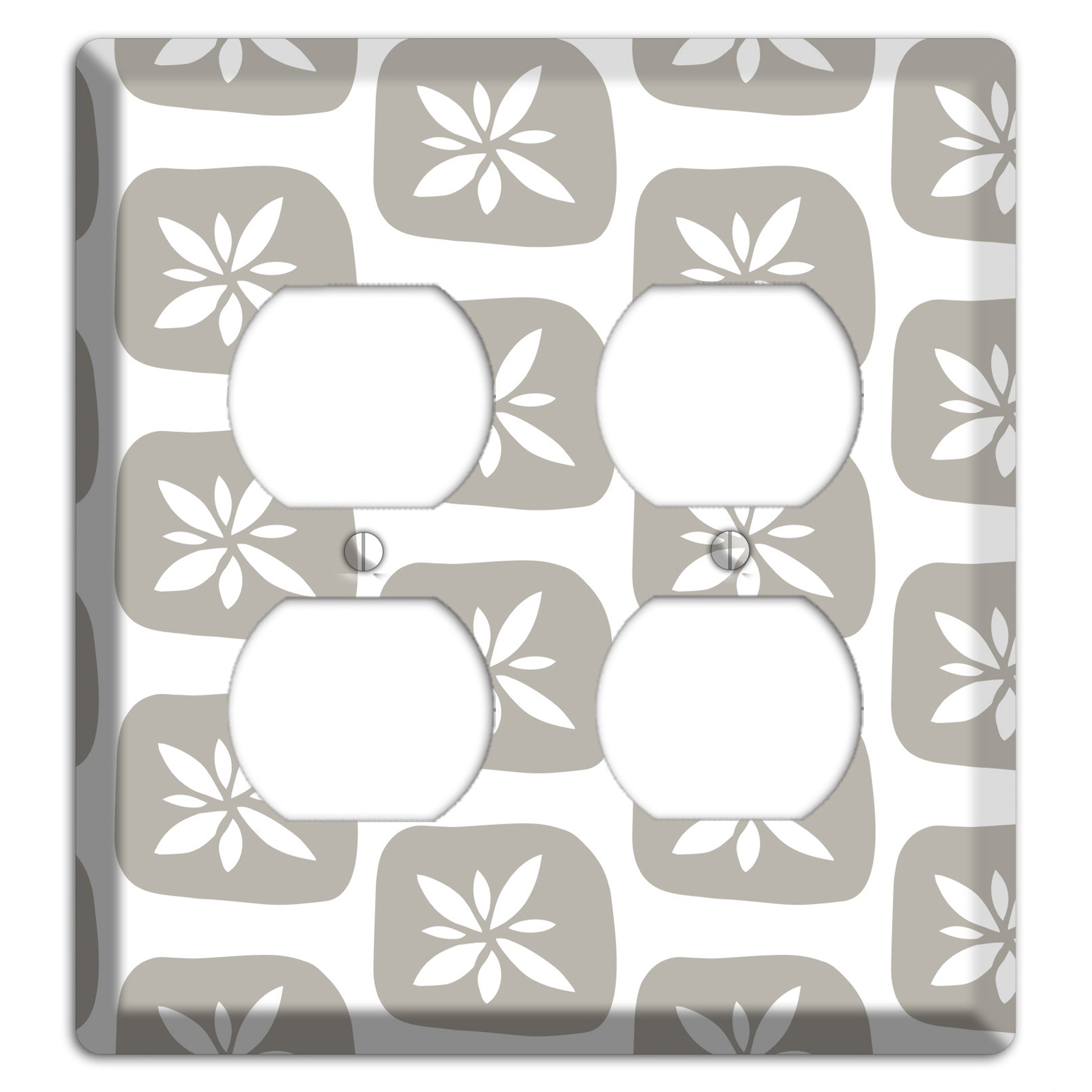 Simple Scandanavian Style GG 2 Duplex Wallplate