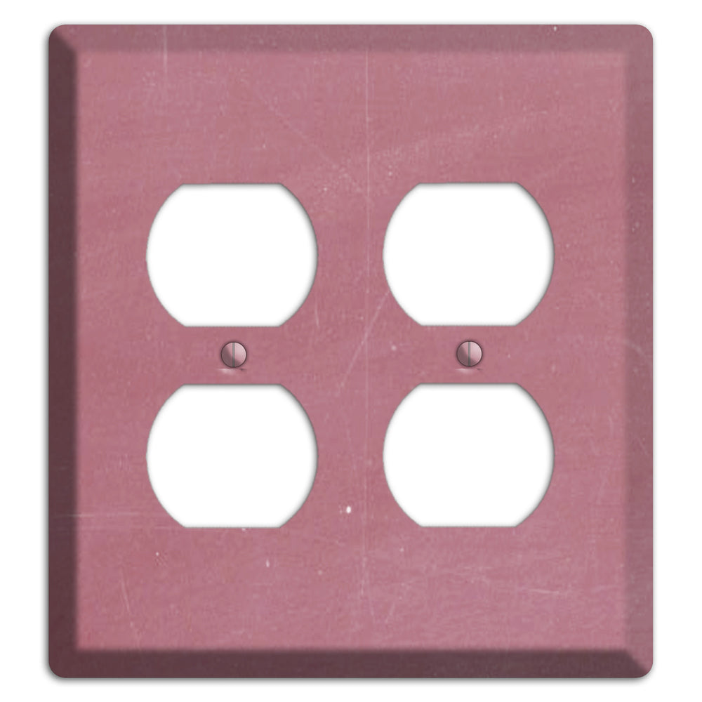 Chalk Pink 2 Duplex Wallplate