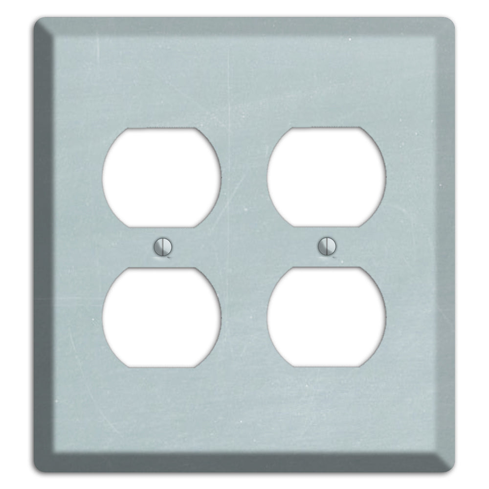 Chalk Light Blue 2 Duplex Wallplate
