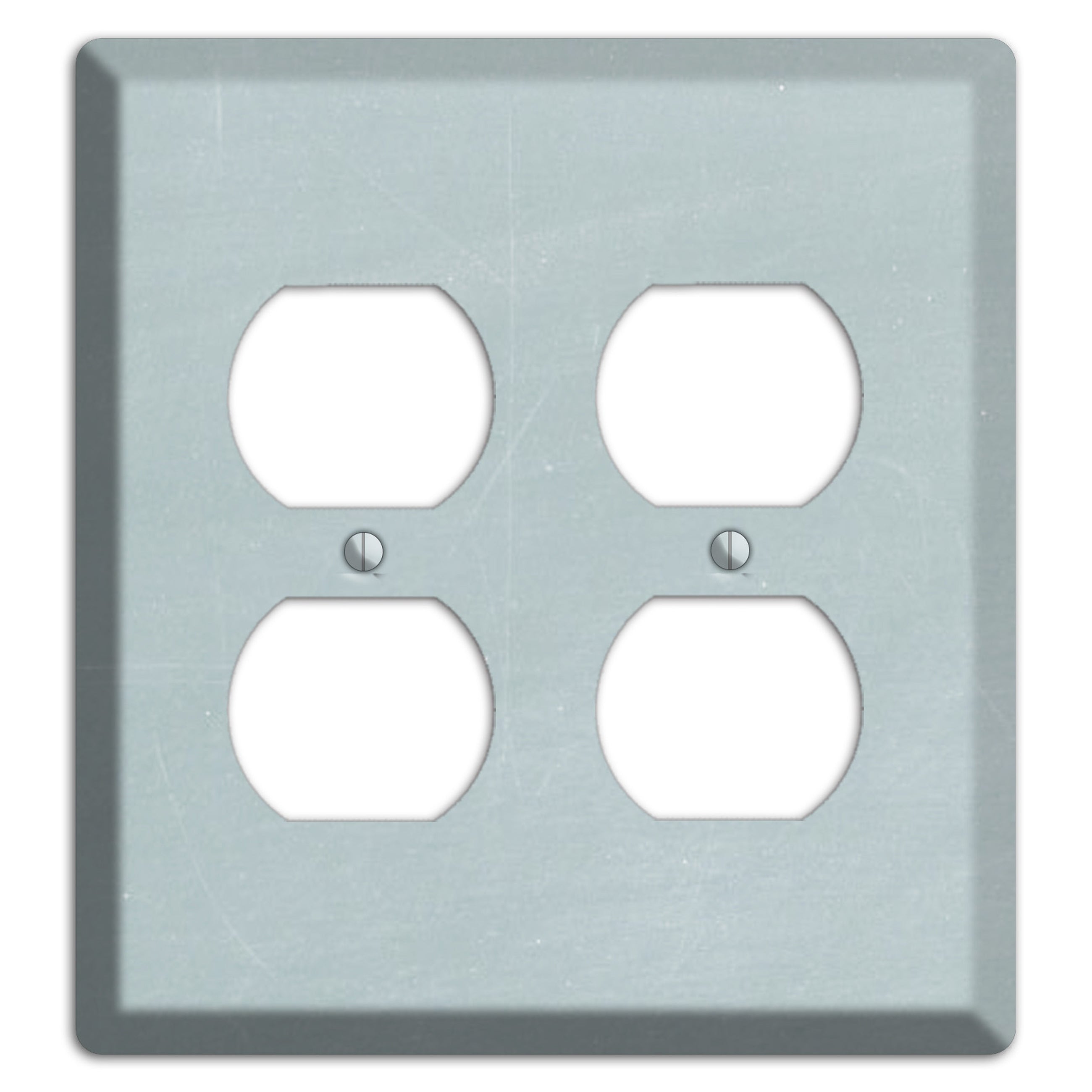 Chalk Light Blue 2 Duplex Wallplate