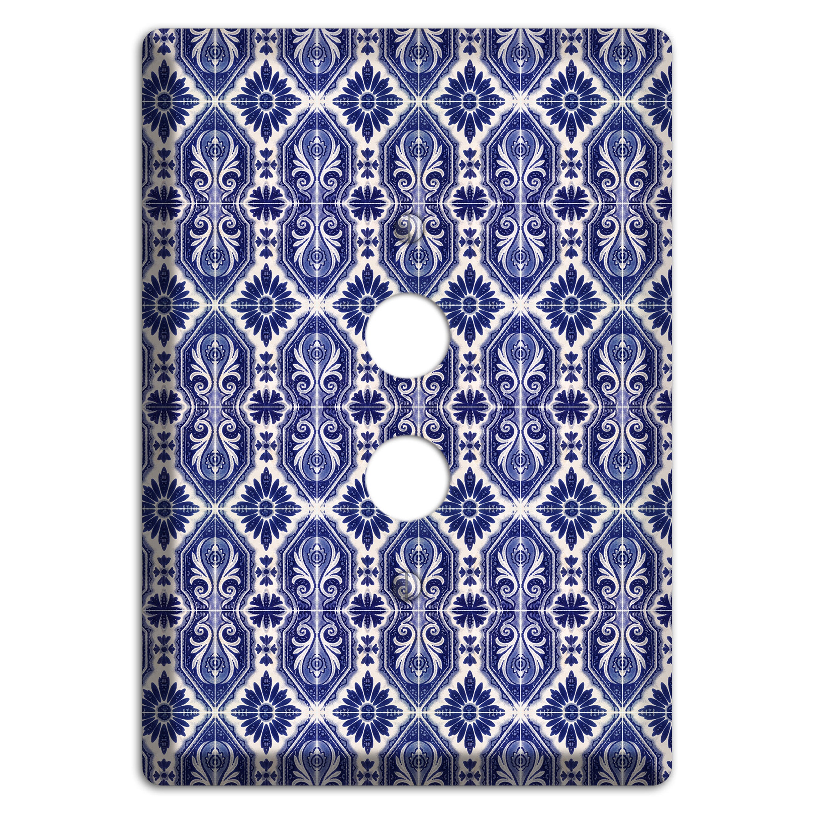 Tavira Tiles 8 1 Pushbutton Wallplate