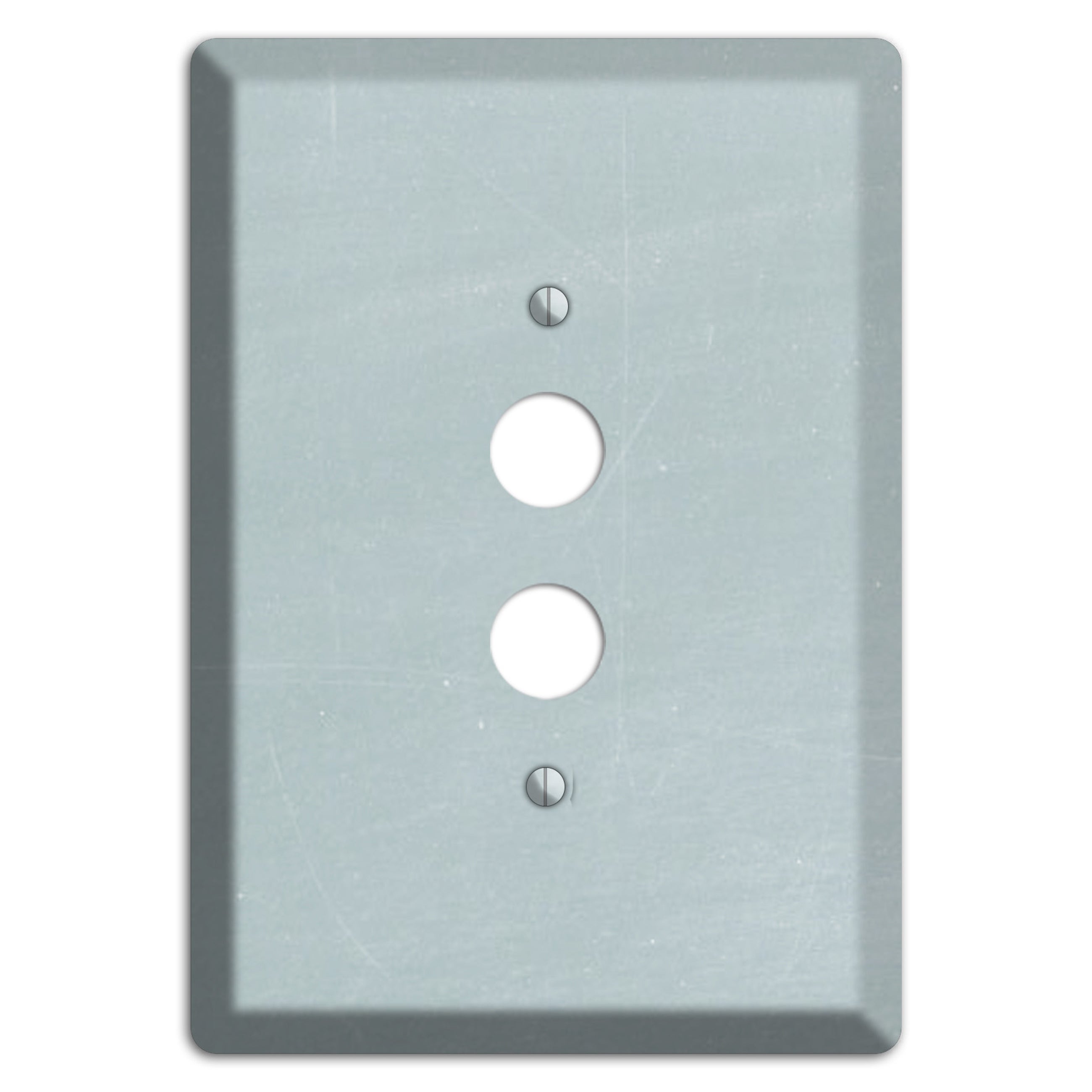 Chalk Light Blue 1 Pushbutton Wallplate