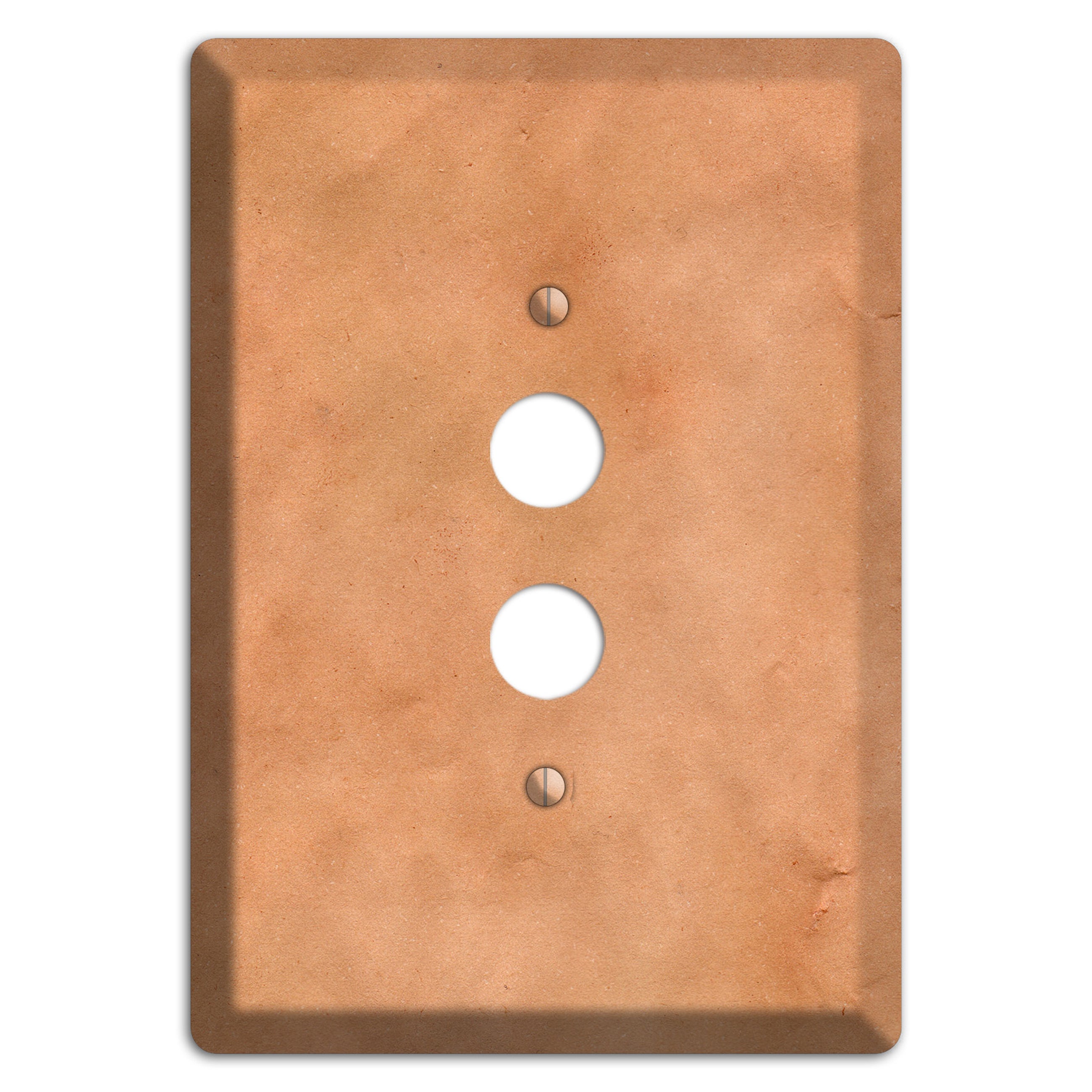 Aged Paper 11 1 Pushbutton Wallplate