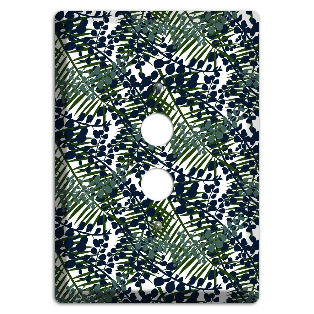 Leaves Style R 1 Pushbutton Wallplate