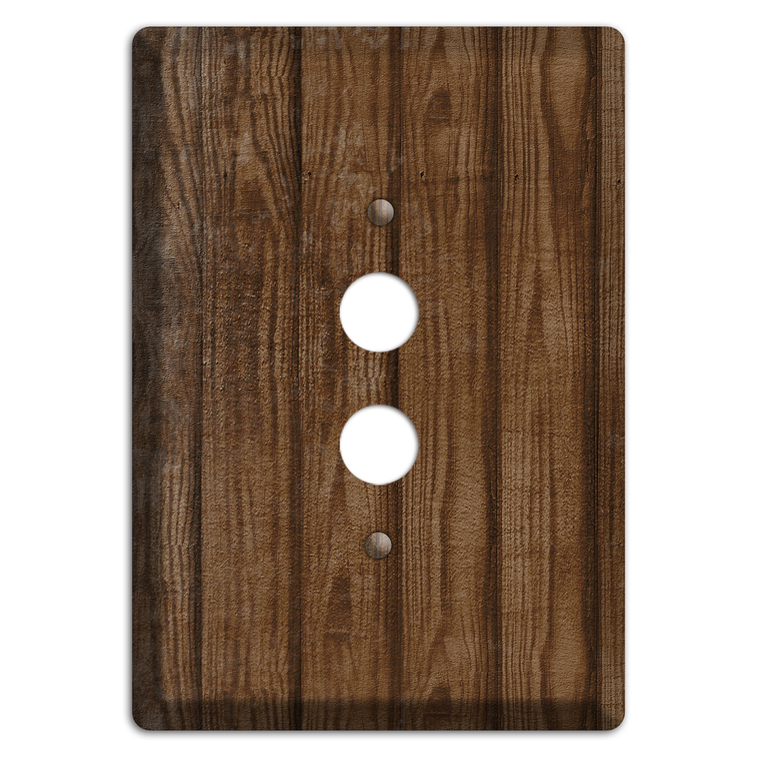 Spice Weathered Wood 1 Pushbutton Wallplate
