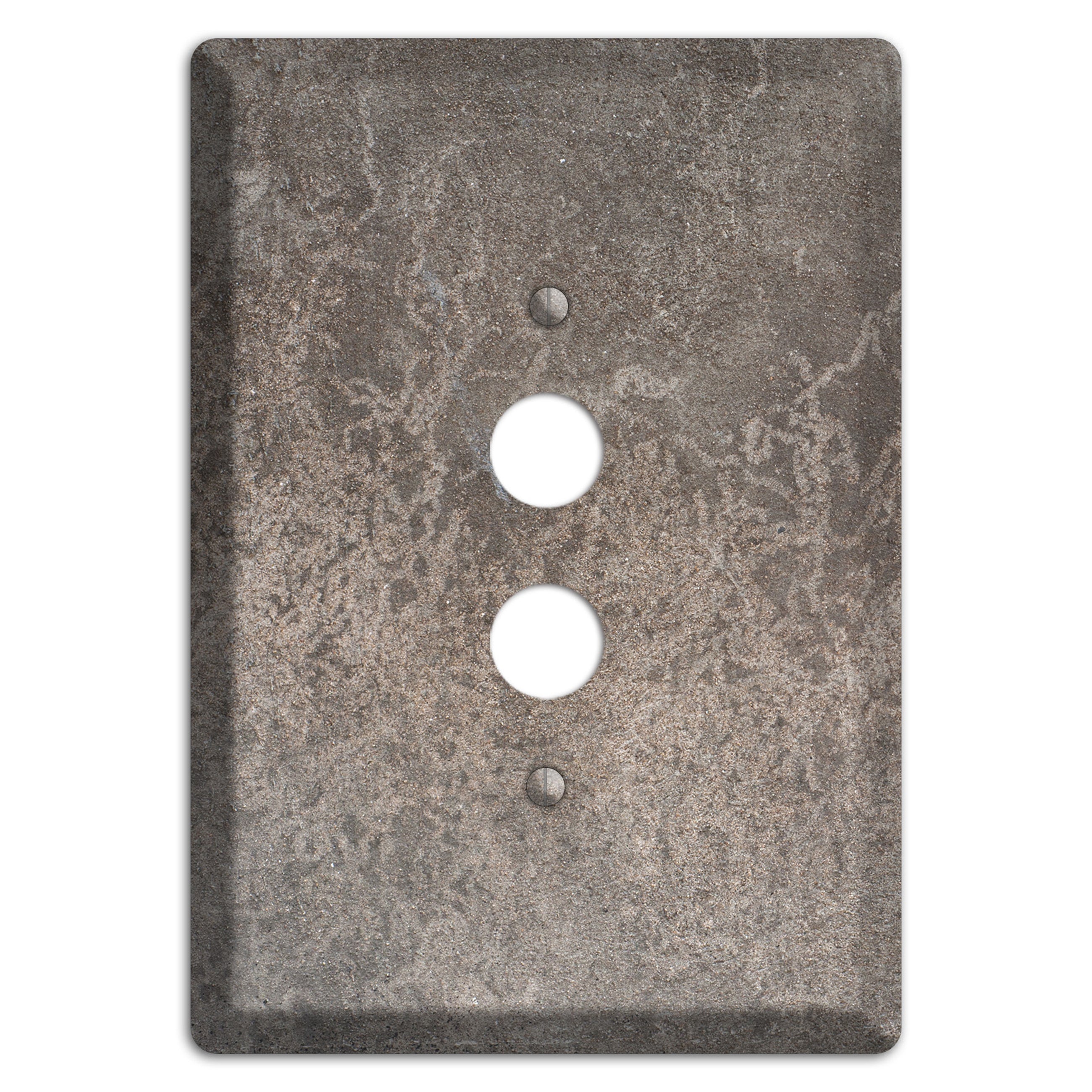 Old Concrete 1 1 Pushbutton Wallplate