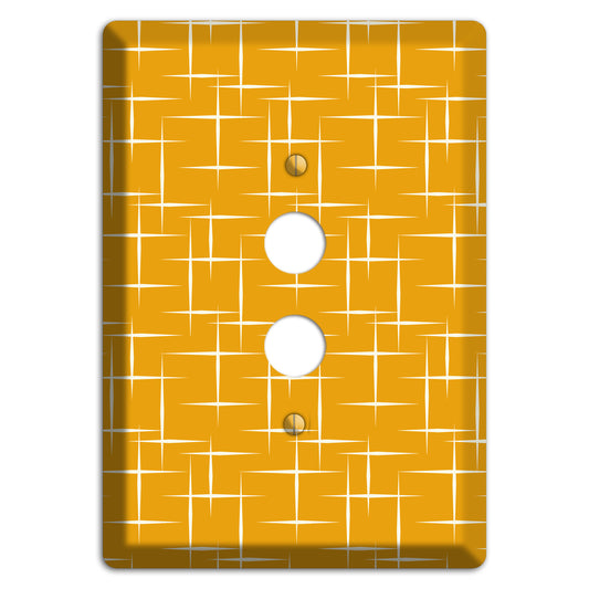 Orange Atomic 1 Pushbutton Wallplate