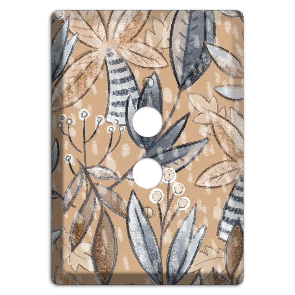 Autumn Leaves 1 Pushbutton Wallplate