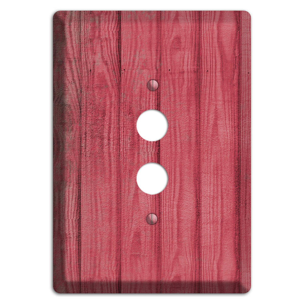 Fuzzy Wuzzy Weathered Wood 1 Pushbutton Wallplate