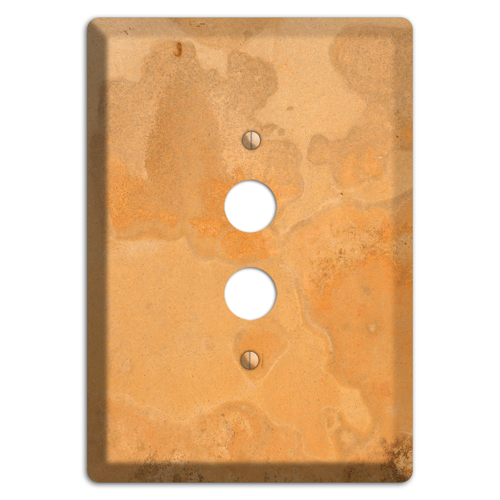 Tan Concrete 1 Pushbutton Wallplate