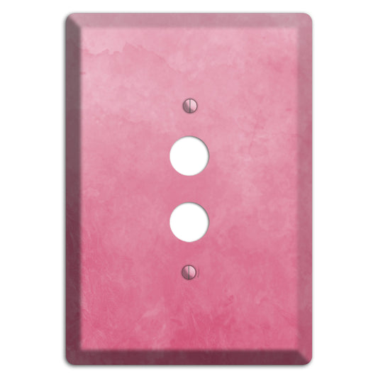 Pink Ombre 1 Pushbutton Wallplate
