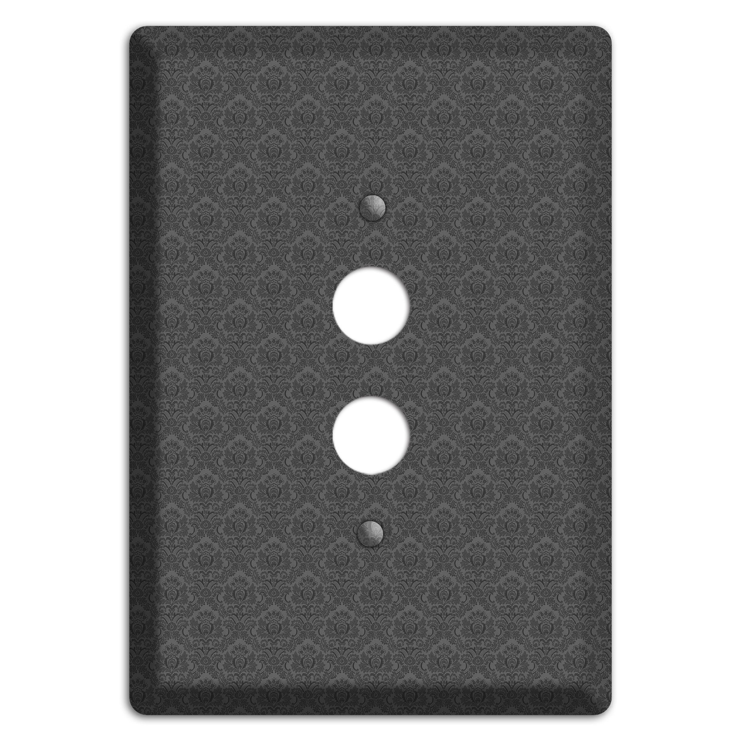 Dark Grey Cartouche 1 Pushbutton Wallplate