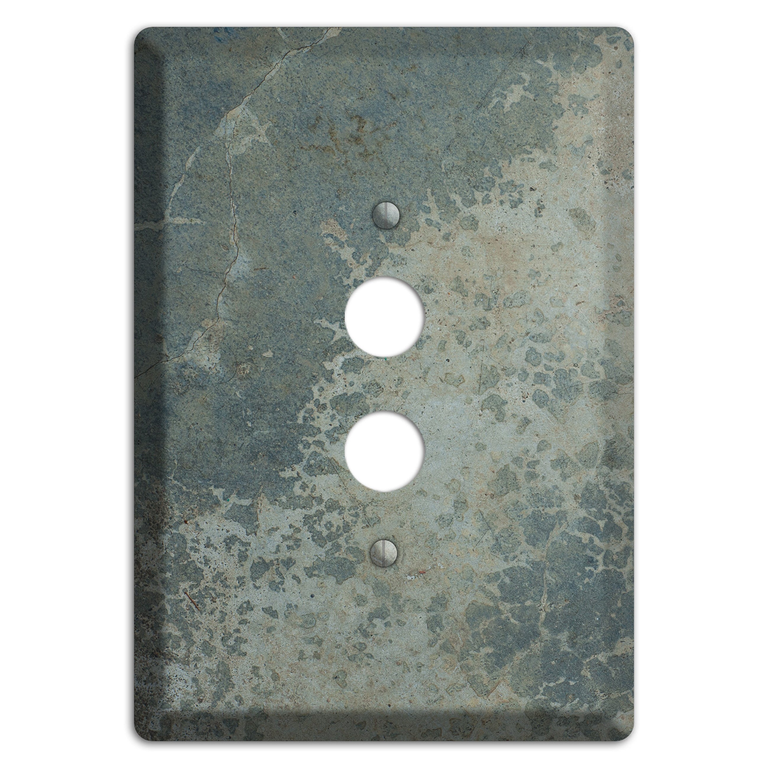 Old Concrete 9 1 Pushbutton Wallplate