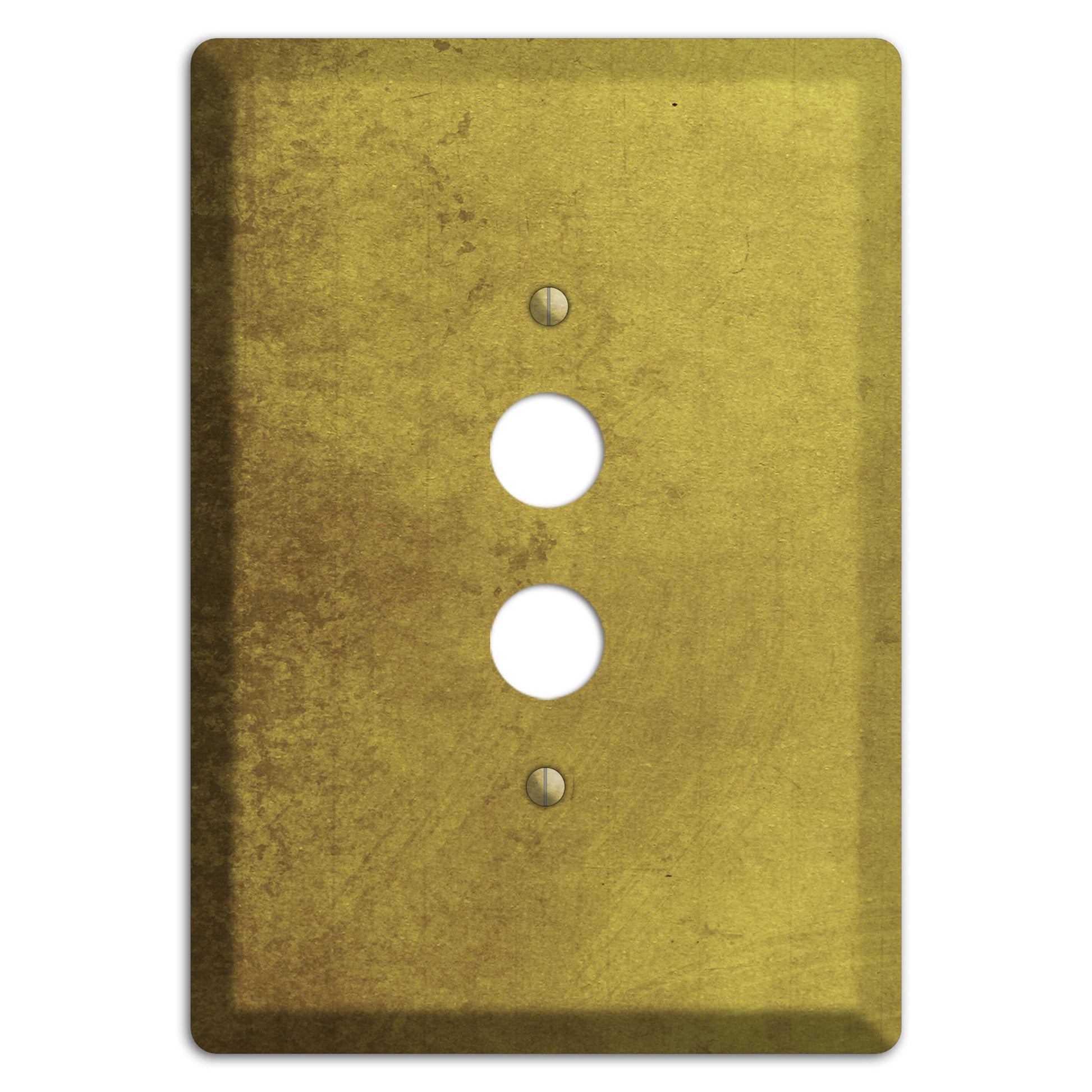 Husk Vintage Grunge 1 Pushbutton Wallplate