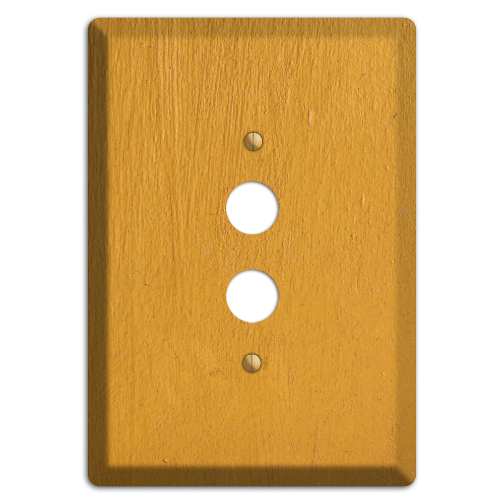 Gold Concrete 1 Pushbutton Wallplate