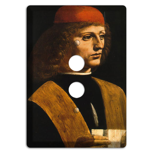 Da Vinci - Portrait of a Musician 1 Pushbutton Wallplate