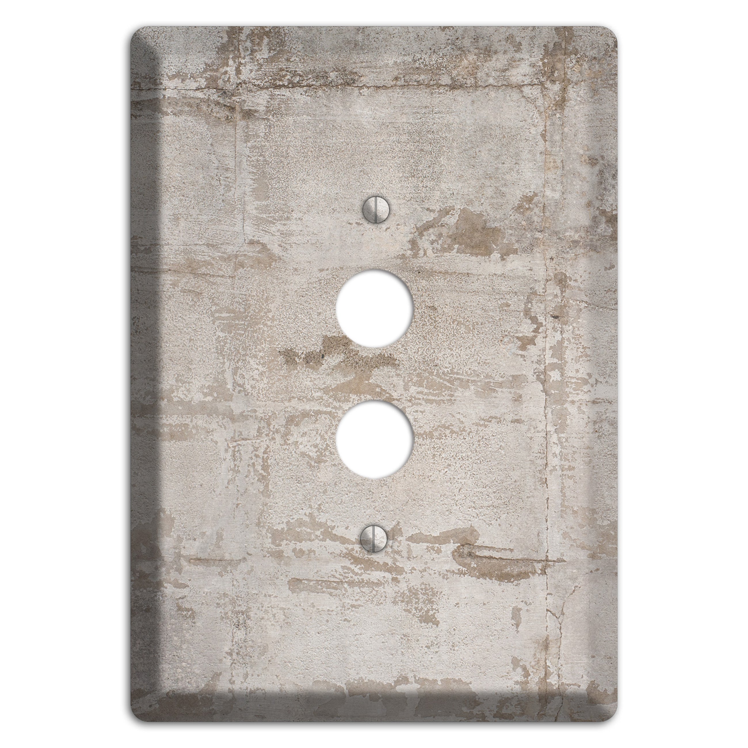 Old Concrete 3 1 Pushbutton Wallplate