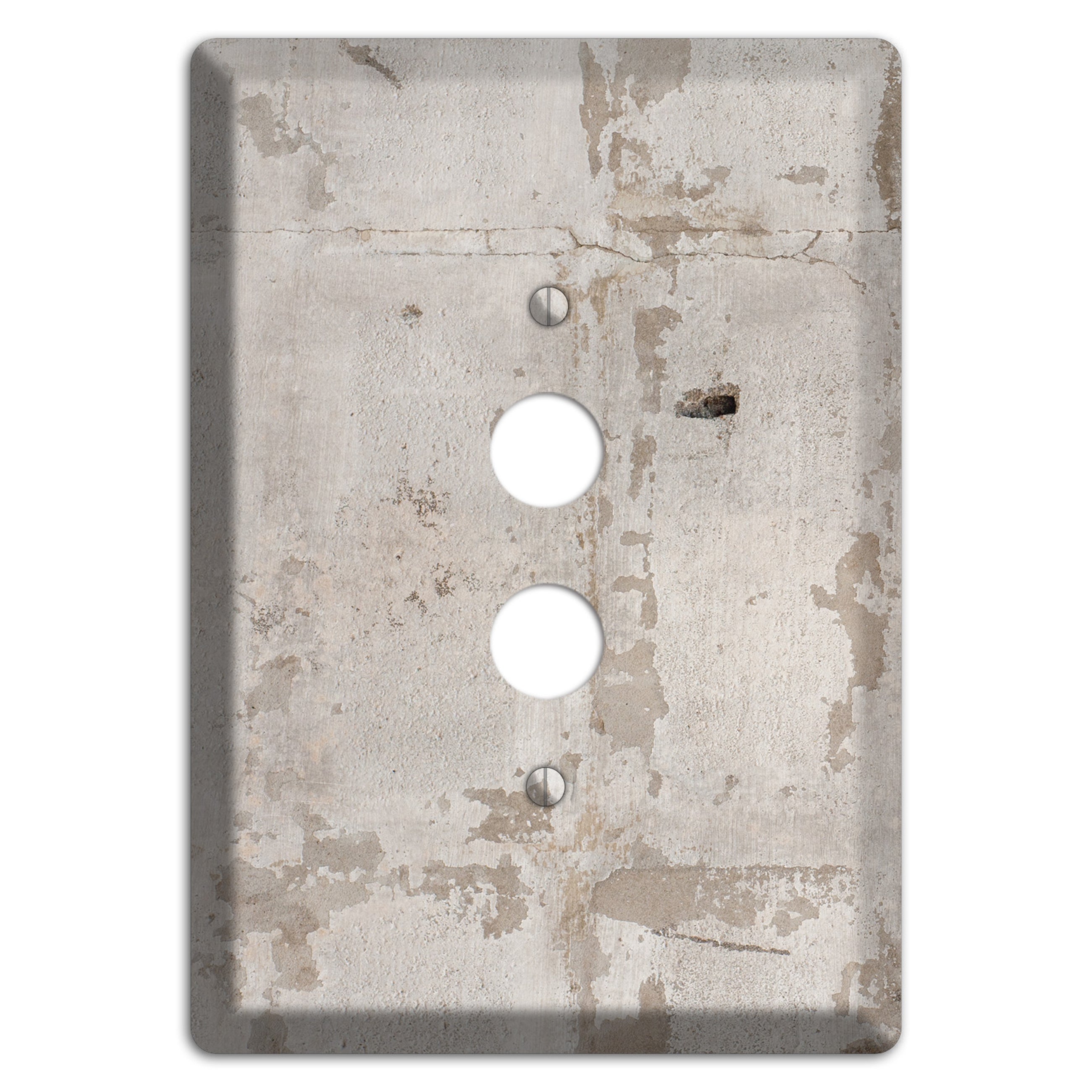 Old Concrete 4 1 Pushbutton Wallplate