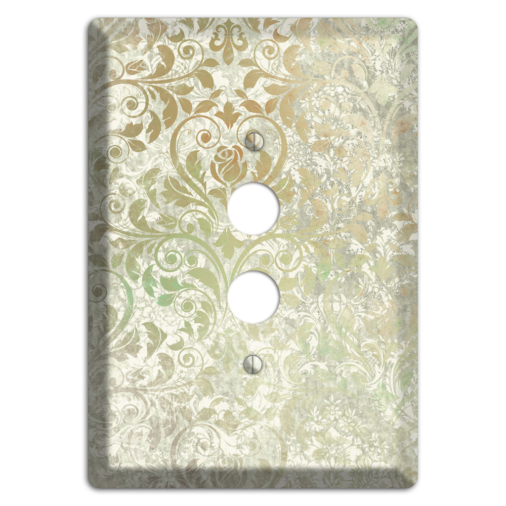Tana Whimsical Damask 1 Pushbutton Wallplate