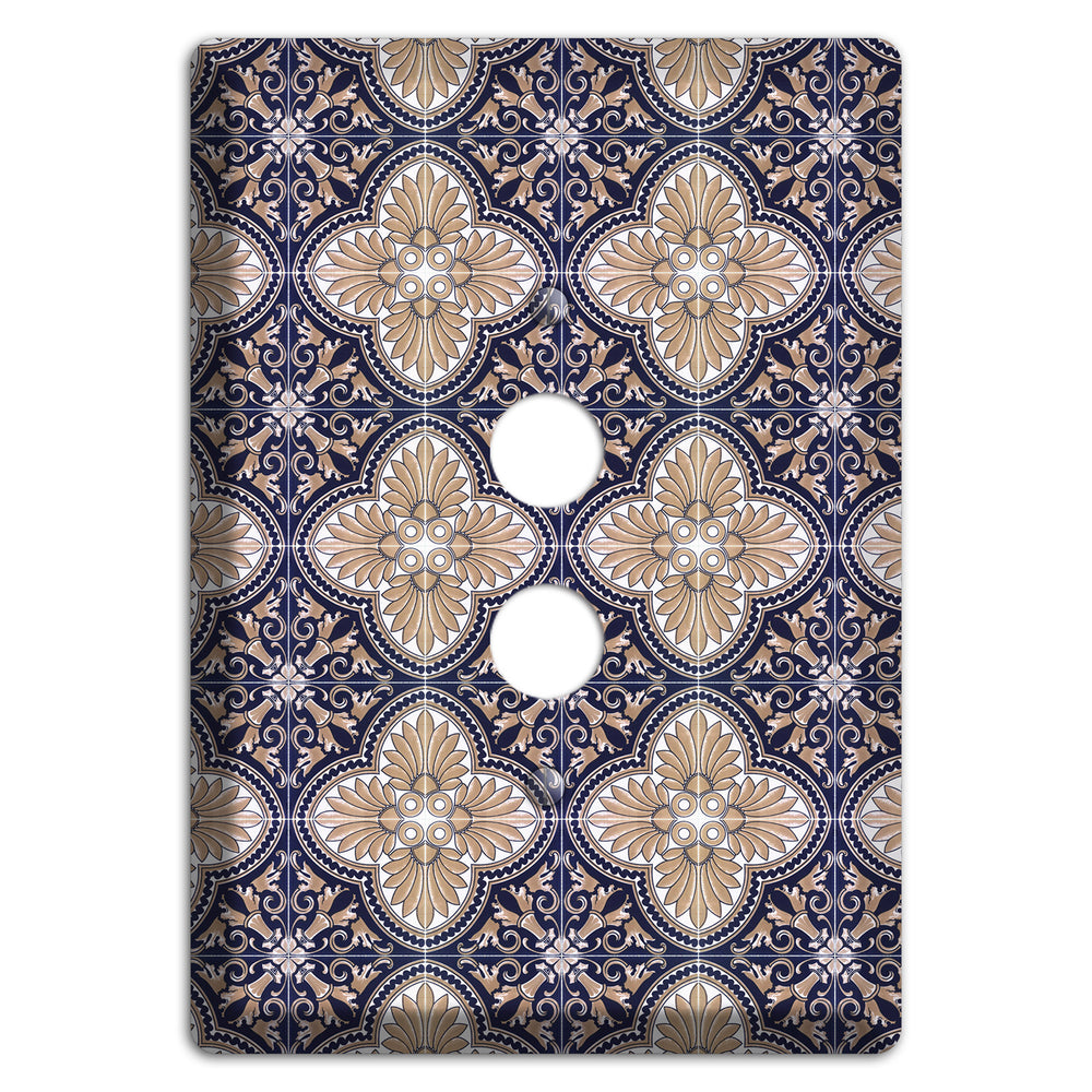 Tavira Tiles 4 1 Pushbutton Wallplate
