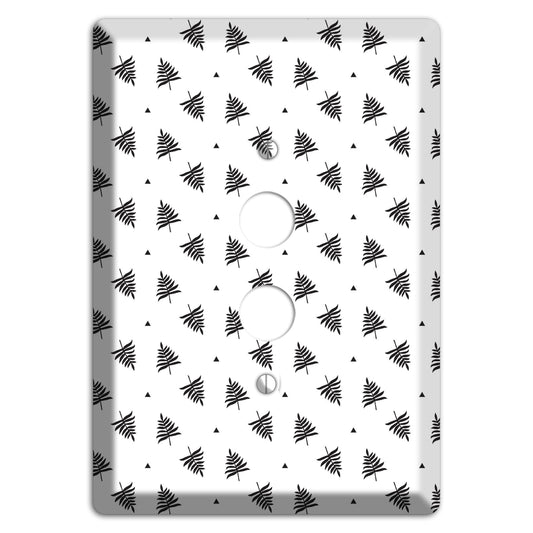 Leaves Style L 1 Pushbutton Wallplate