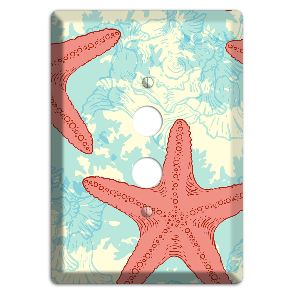 Shells 6 1 Pushbutton Wallplate