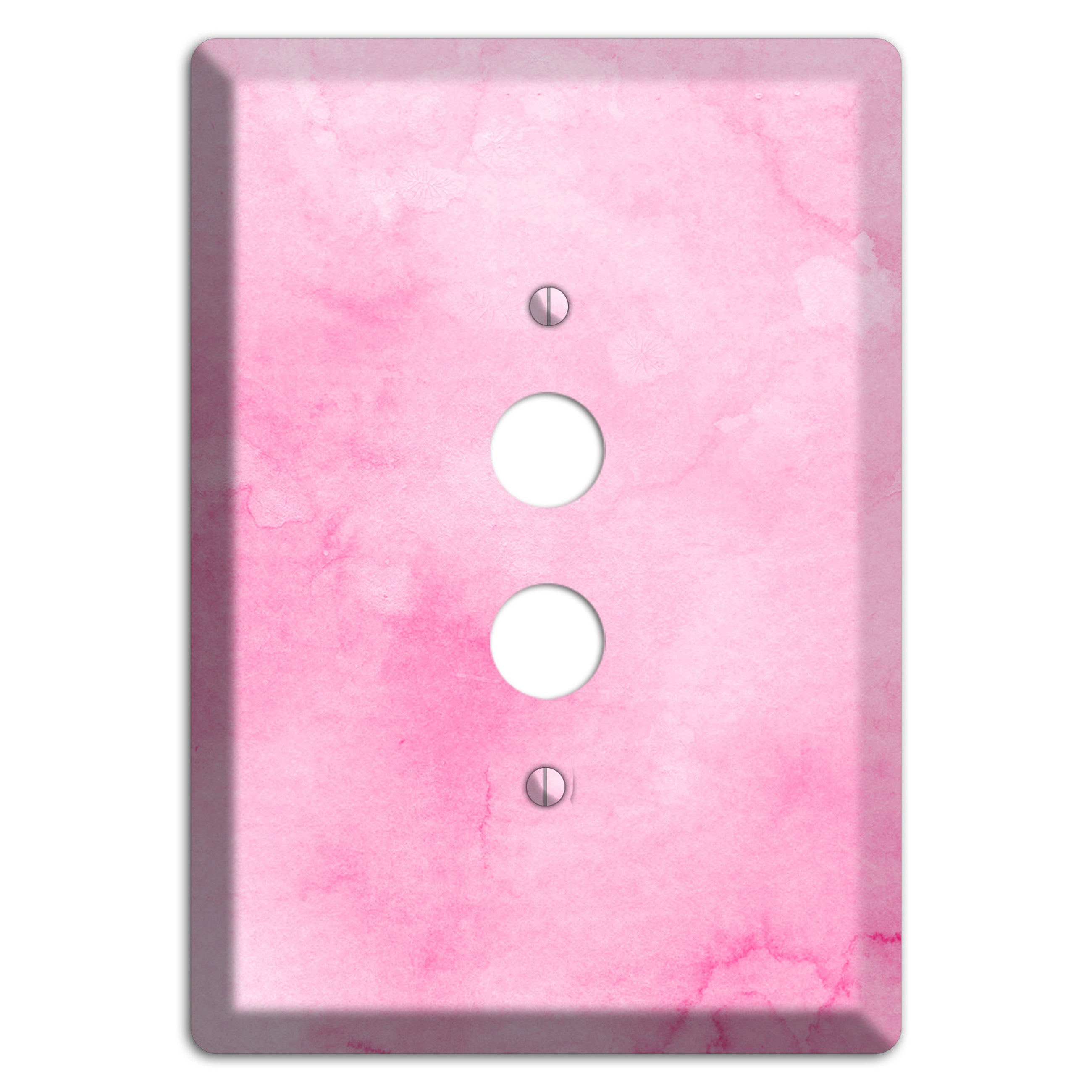 Cinderella Pink Texture 1 Pushbutton Wallplate