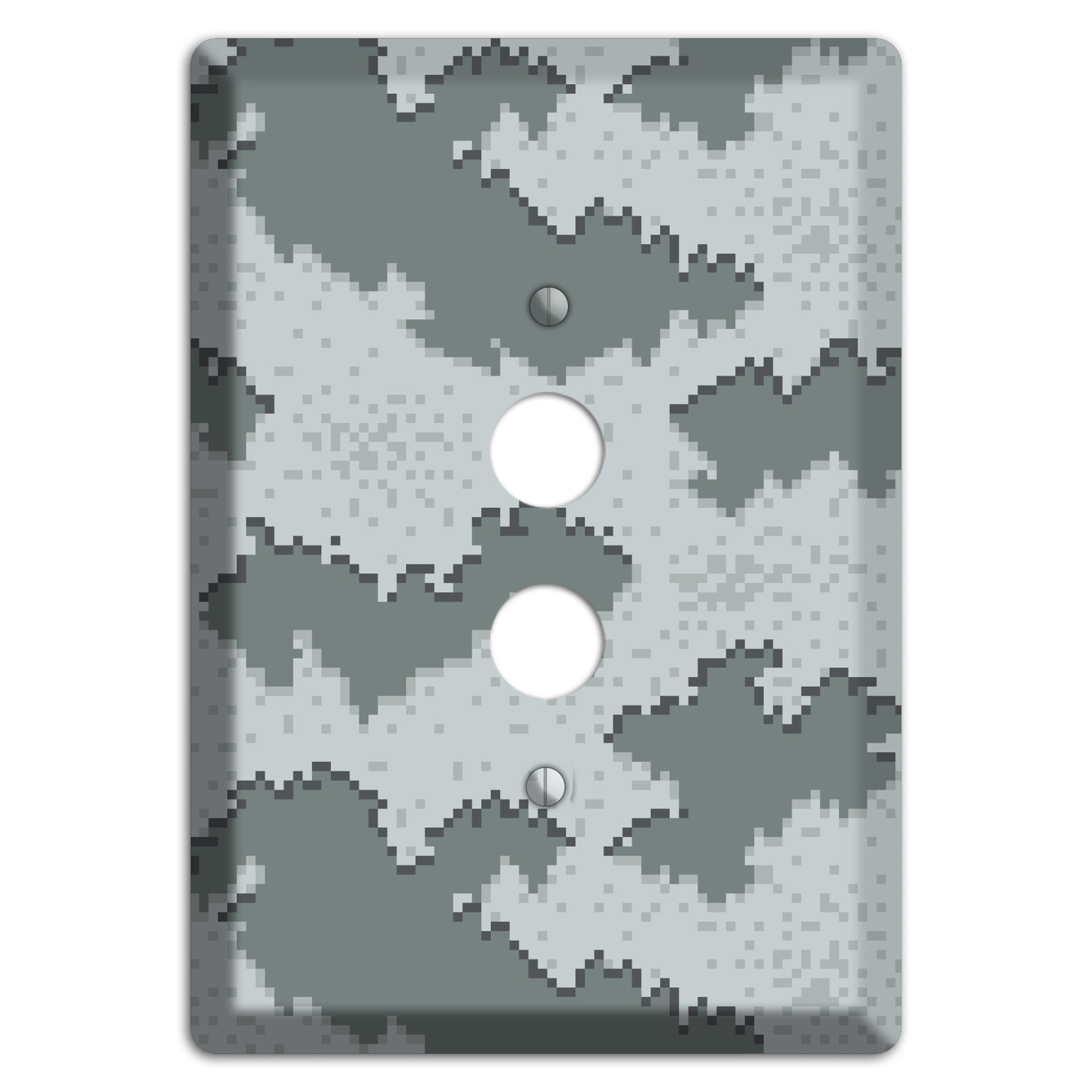 Marpat Winter Camo 1 Pushbutton Wallplate