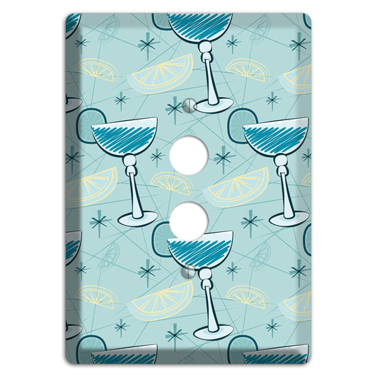 Cocktails 1 Pushbutton Wallplate