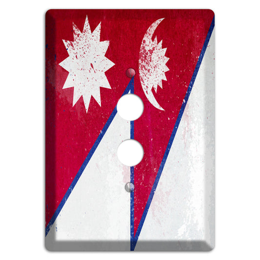 Nepal Cover Plates 1 Pushbutton Wallplate