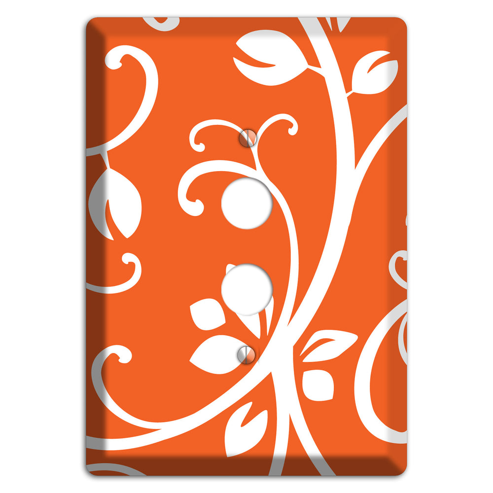 Red Bud Sprig 1 Pushbutton Wallplate