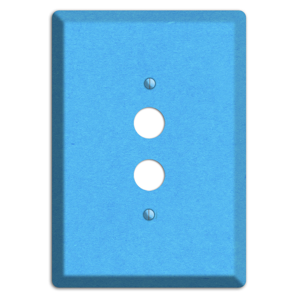 Maya Blue Kraft 1 Pushbutton Wallplate